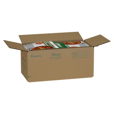 Knorr® Professionnel Soupe du Jour Tomates et Légumes du Jardin 4 x 334 gr - 